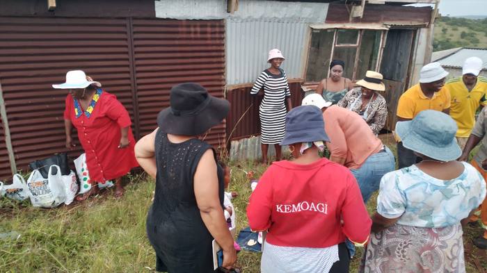 Community outreach event at a local homestead